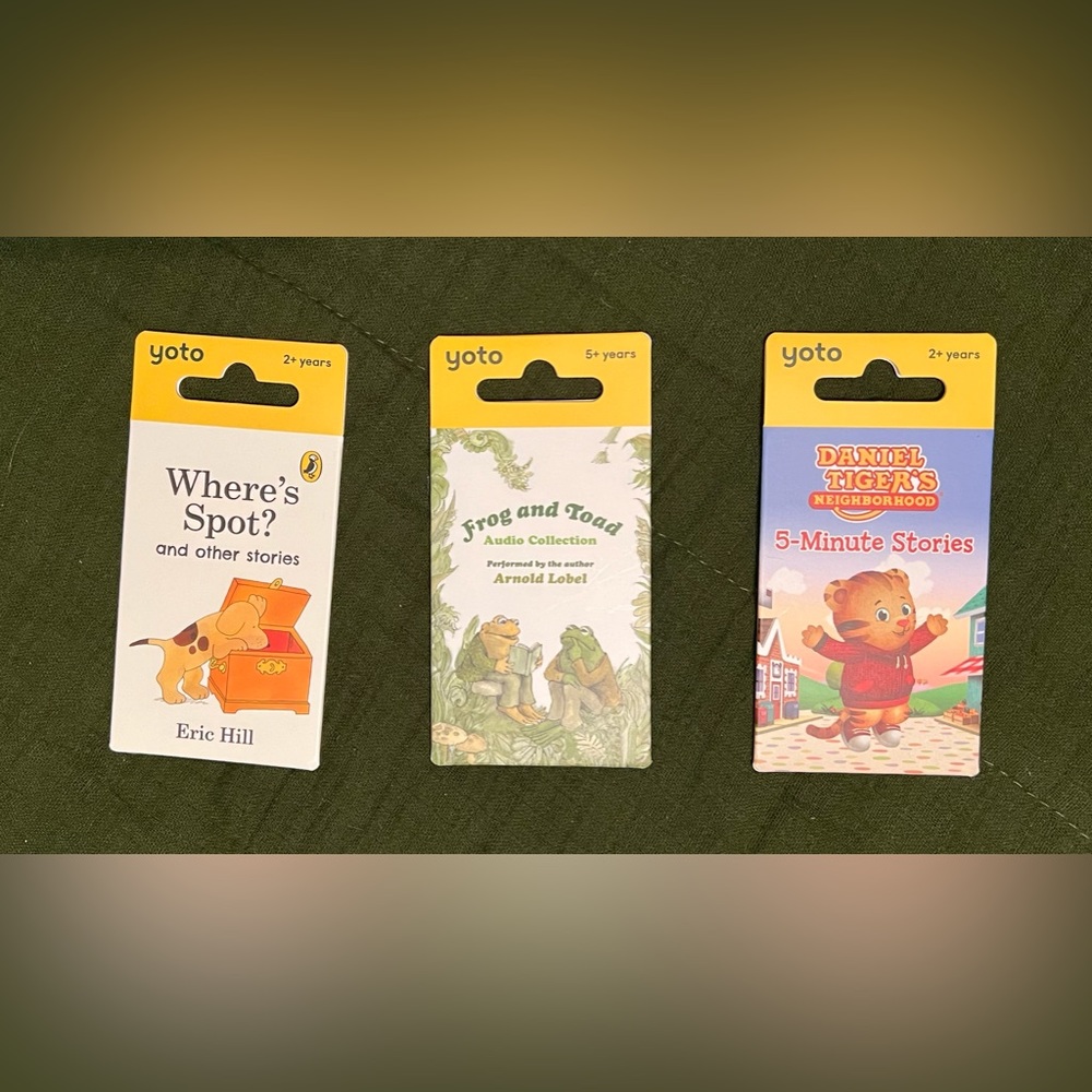 NEW Yoto Cards